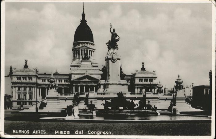 Buenos Aires Plaza del Congreso