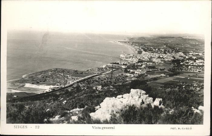 Sitges Vista general