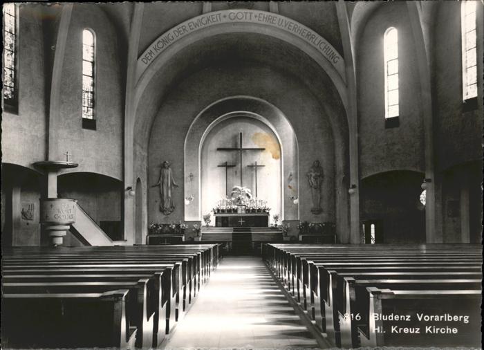 Bludenz Vorarlberg Vorarlberg Hl. Kreuz Kirche