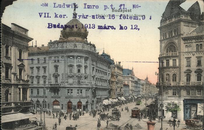 Budapest Rakoczi-Strasse