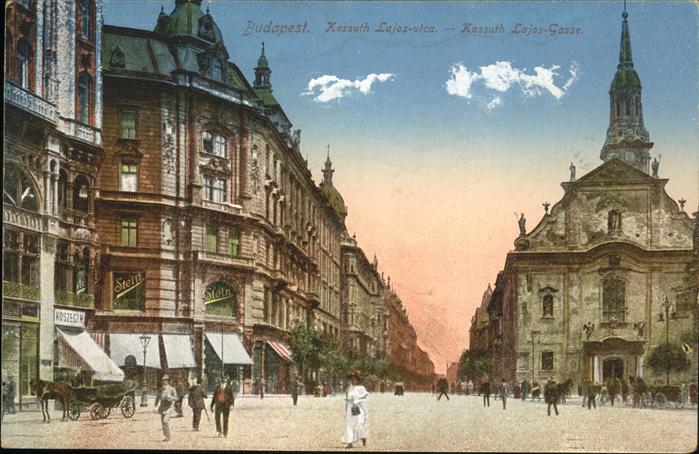 Budapest Kossuth Lajos-Gasse