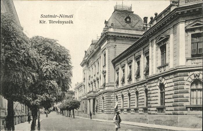 Szatmarnemeti Kir. Törvenyszek