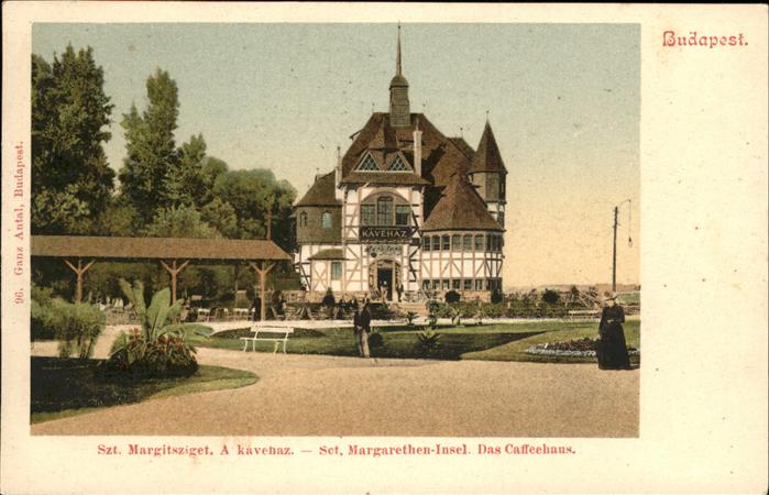Budapest St. Margareten-Insel Caffehaus