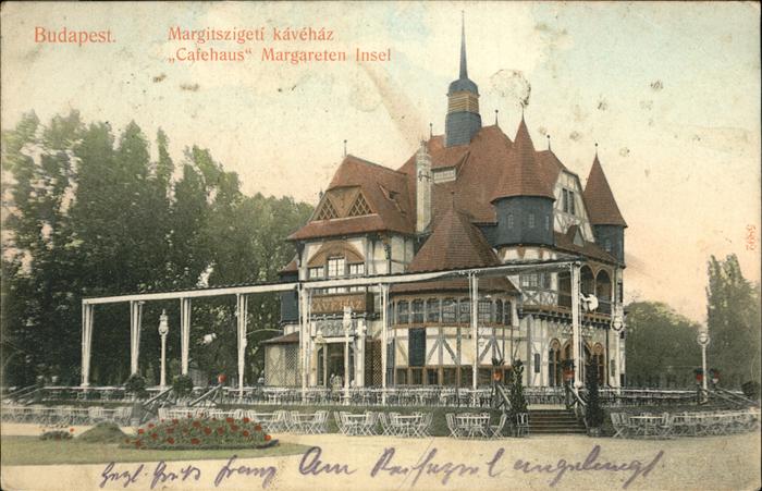 Budapest Margareteh-Insel Cafehaus
