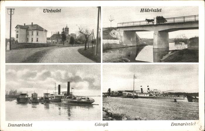 Goenyue Donau Brücke Dampfer