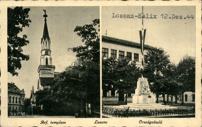 Losonc Ref. templon Orszazaszlo