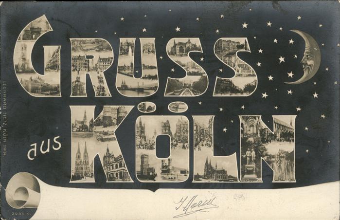 Koeln Rhein Stadtansichten