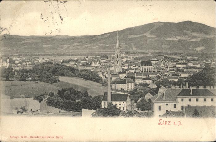 Linz Donau Gesamtansicht