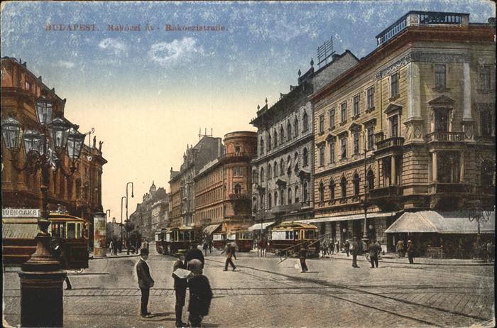 Budapest Rakoczistraße