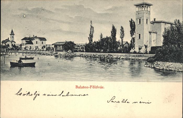 Balatonfoeldvar Teilansicht Balaton