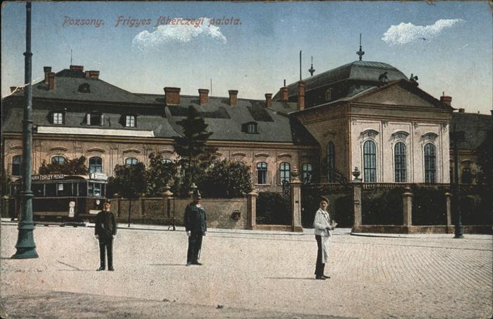 Bratislava Pressburg Pozsony Frigyes föherczegi palota