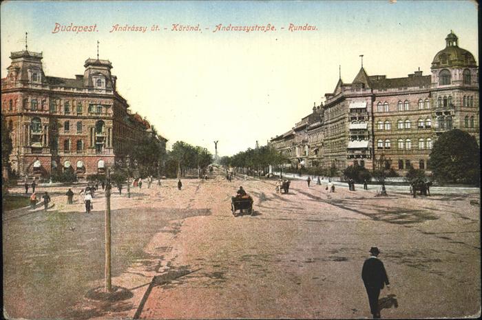 Budapest Andrassy-Straße Rundau