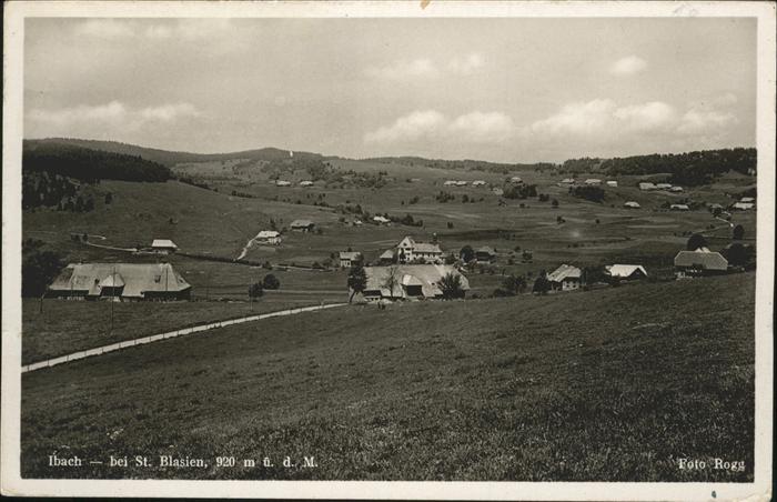 Ibach St Blasien Panorama