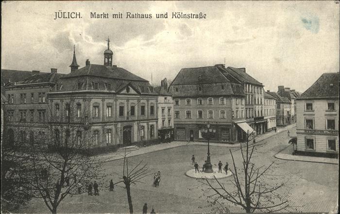 Juelich Markt Rathaus Kölnstraße