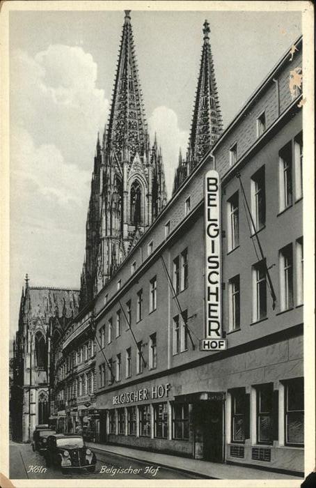 Koeln Rhein Hotel Belgischer Hof