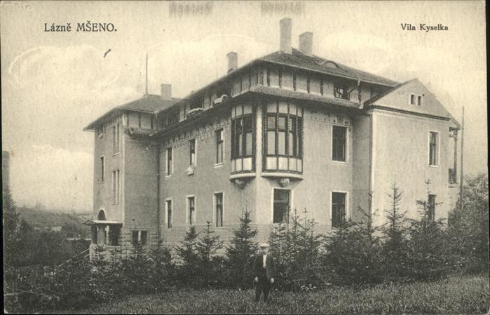 Lazne Mseno Villa Kyselka