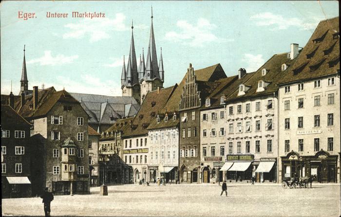 Eger Cheb Tschechien Marktplatz