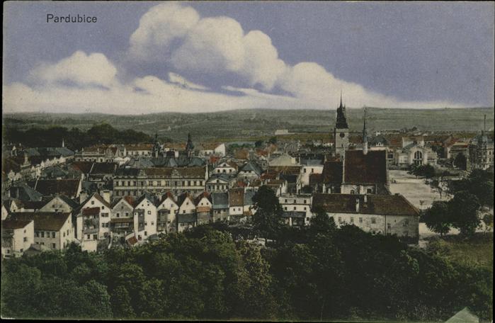 Pardubice Pardubitz Panorama