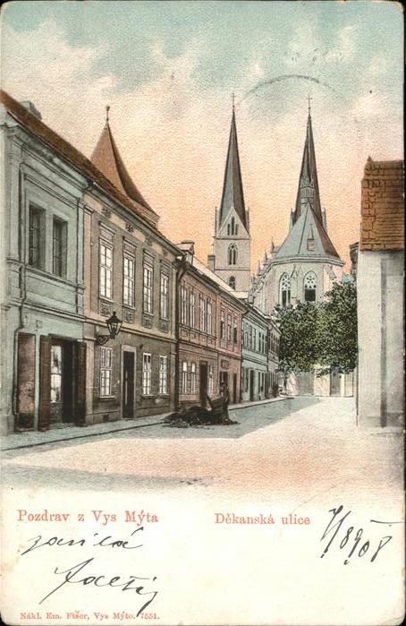 Vysoke Myto Dekanska ulice