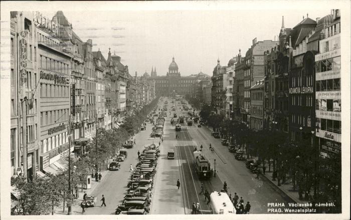 Prag Prahy Prague Wenzelsplatz