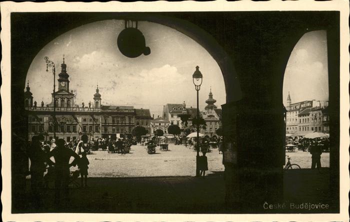 Ceske Budejovice Marktplatz