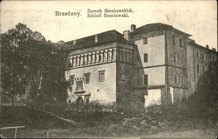 Brzezany Schloss Sieniawski
zamek Sieniawskich