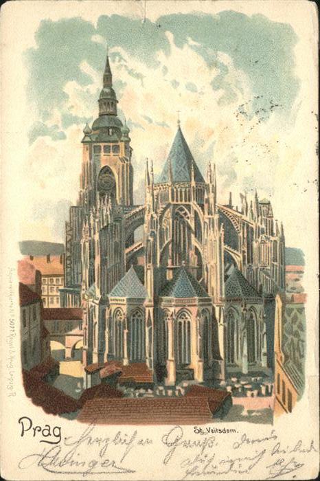 Prag Prahy Prague St. Veitsdom