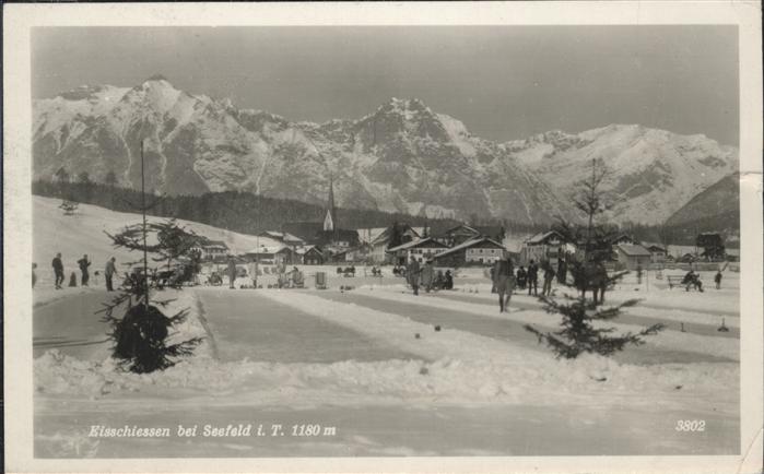 Seefeld Tirol Eisschießen
