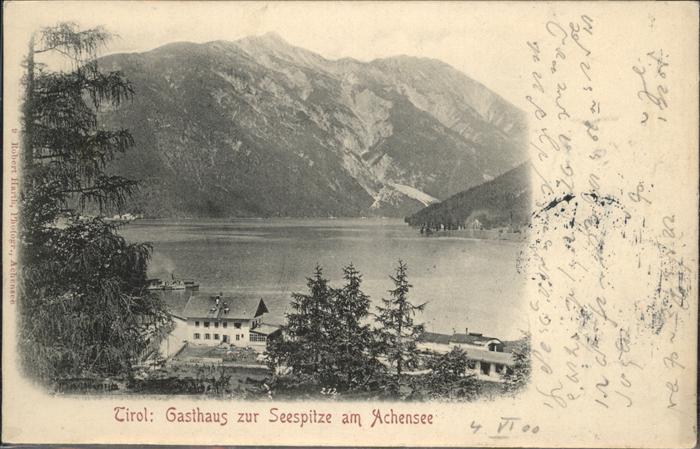 Achensee Gasthaus zur Seespitze