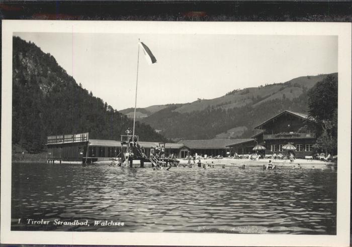 Walchsee Tiroler Strandbad