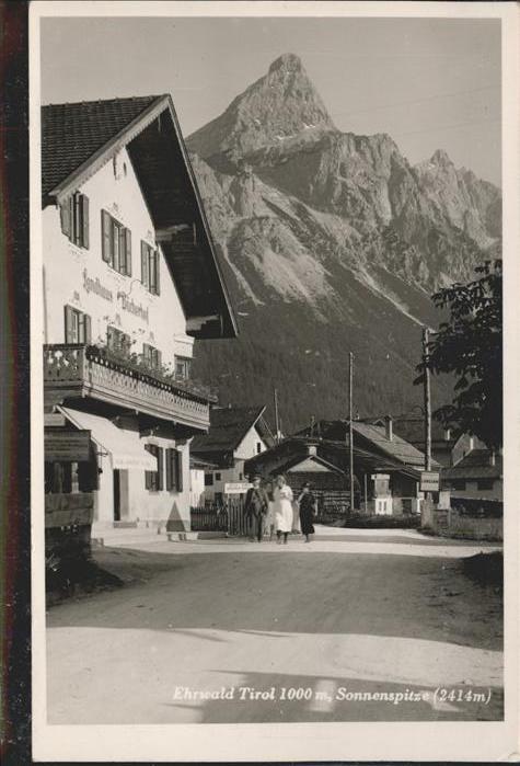 Ehrwald Tirol Sonnenspitze