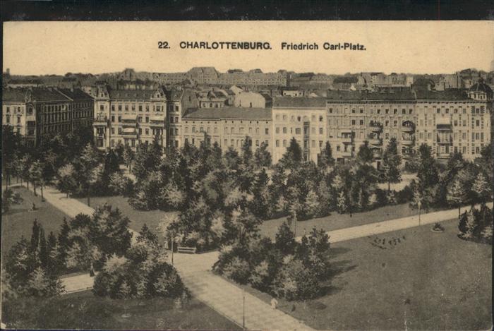 Charlottenburg Friedrich Carl Platz