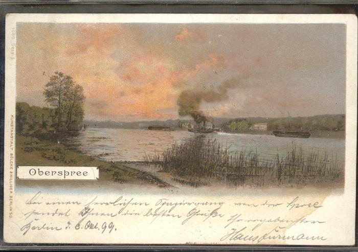 Berlin Oberspree Schiff