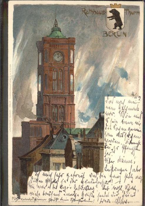 Berlin Rathaus Thurm