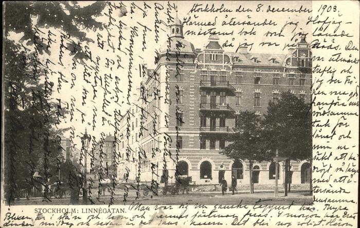 Stockholm Linnegatan Kutsche