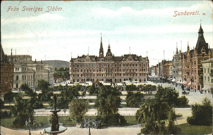 Sundsvall Fran Sveriges Städer