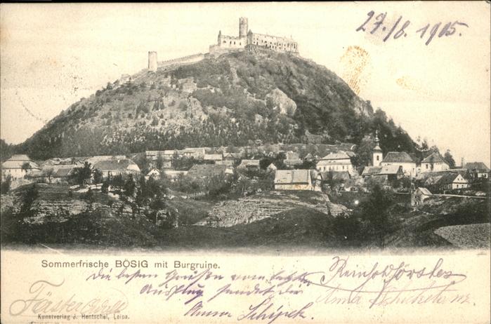 Schlossboesig Tschechien Burgruine