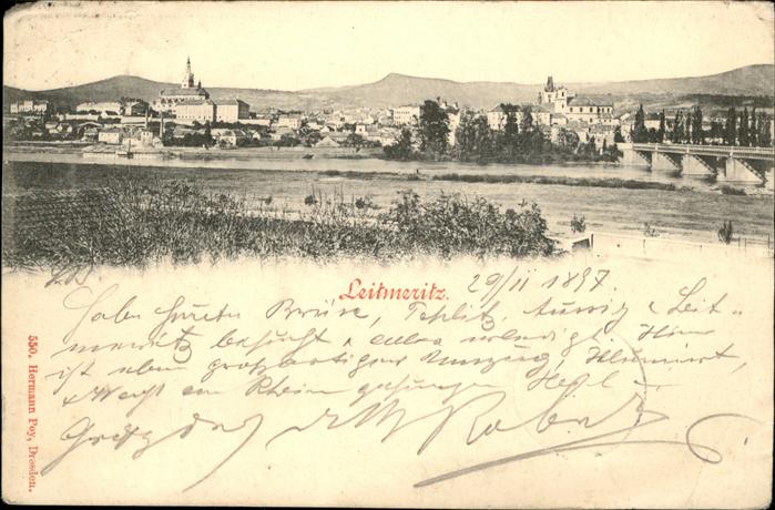 Leitmeritz Litomerice Nordboehmen