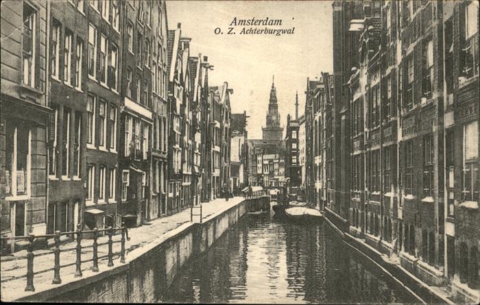 Amsterdam Niederlande Achterburgwal