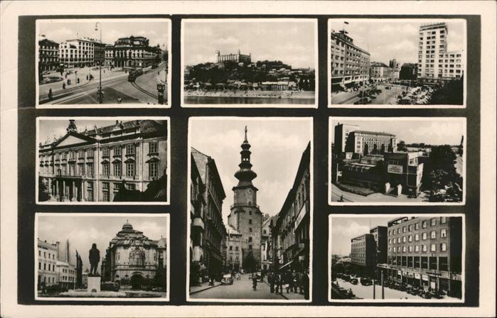 Bratislava Pressburg Pozsony Stadtansichten
