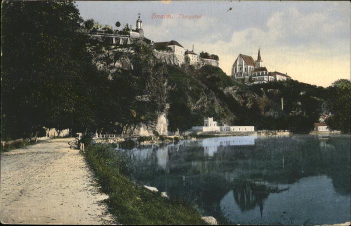 Znaim CZ Thayatal Uferweg