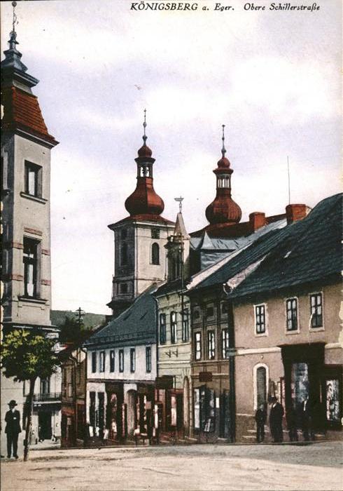 Koenigsberg Boehmen Obere Schillerstraße
