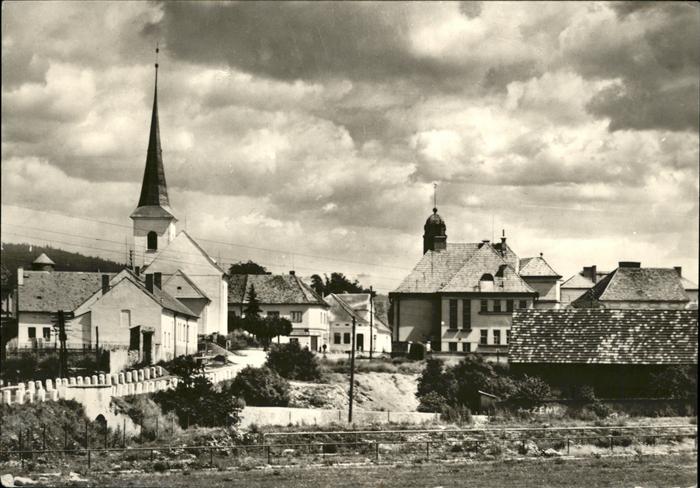 Holysov Teilansicht Kirche