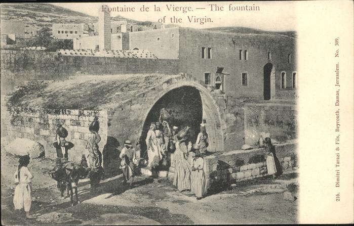 Nazareth Illit Fontaine de la Vierge