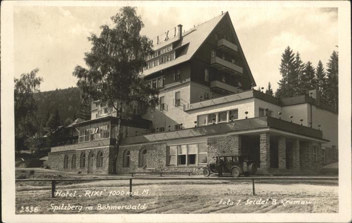 Spitzberg Boehmerwald Hotel Rixi