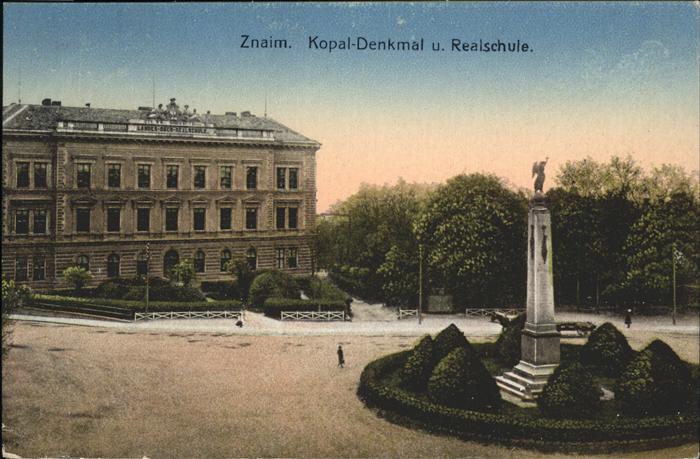 Znaim CZ Kopal-Denkmal Realschule