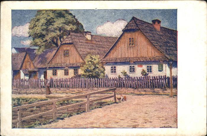 Roznov pod radhostem Dorfstrasse