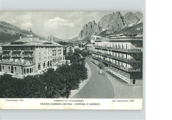 Cortina d Ampezzo Albergo Savoia
