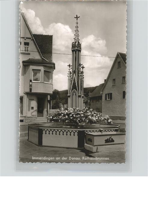 Immendingen Rathausbrunnen