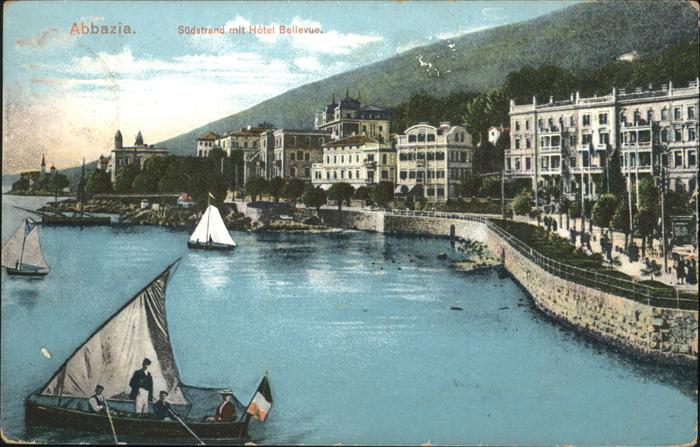 Opatija Abbazia Hafen